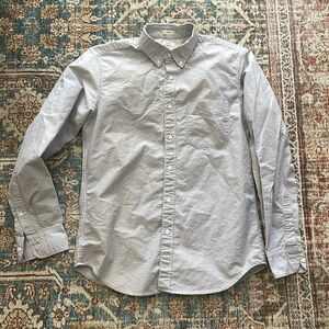 Men’s J. Crew Cotton Oxford Gray Medium Slim Fit